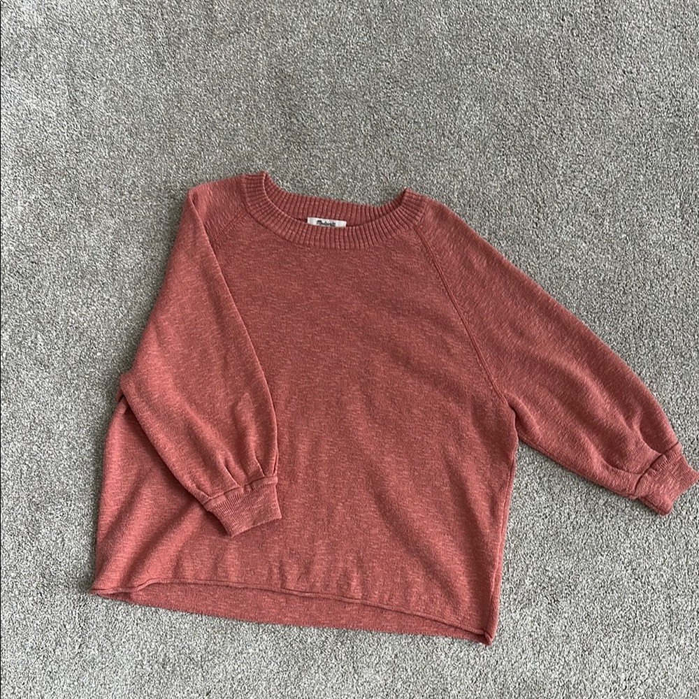 Madewell Salmon Sweater